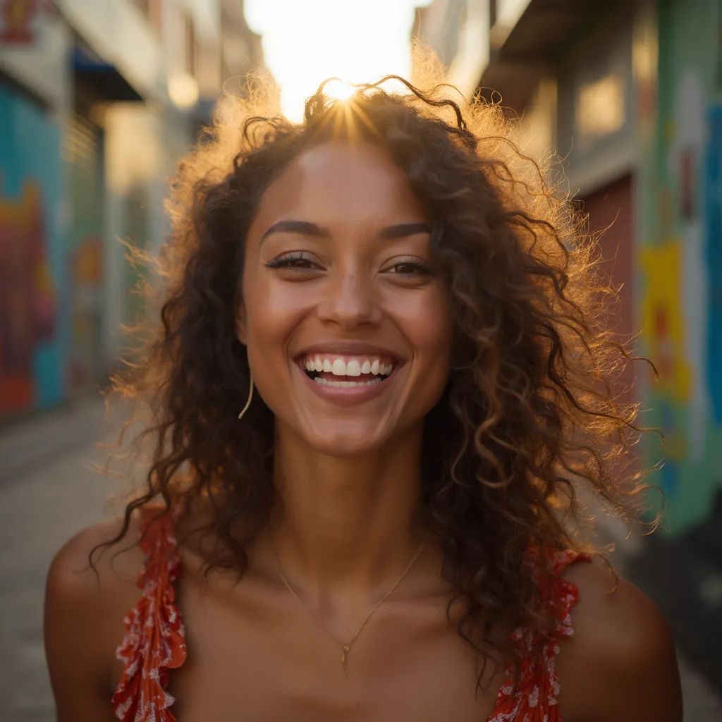 ️ mujer sonriendo en São Paulo