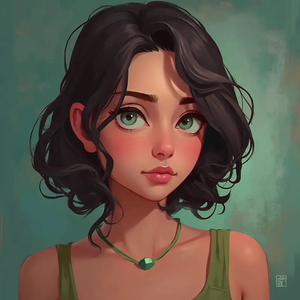  retrato de una mujer, inspirado en Alex, estética en bloques, minero, pintura digital, artstation, arte conceptual, suave, enfoque nítido, ilustración, Mojang, Minecraft