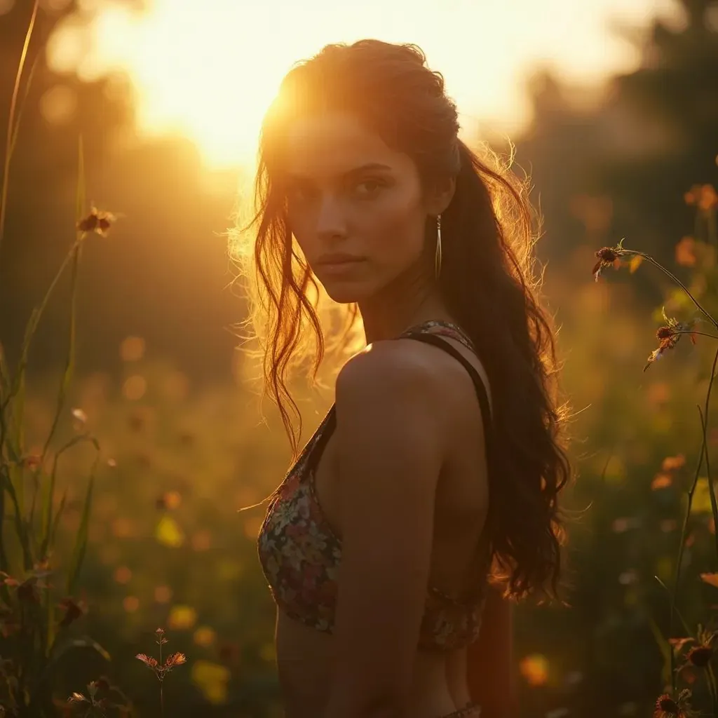  retrato de una joven hermosa y valiente, explorando terrenos salvajes, profundidad de campo, lente zeiss, detallado, simétrico, por annie leibovitz y steve mccurry, david lazar, jimmy nelsson, resolución 8k, extremadamente detallado, mirada intrépida, hiperrealista, renderizado en octano