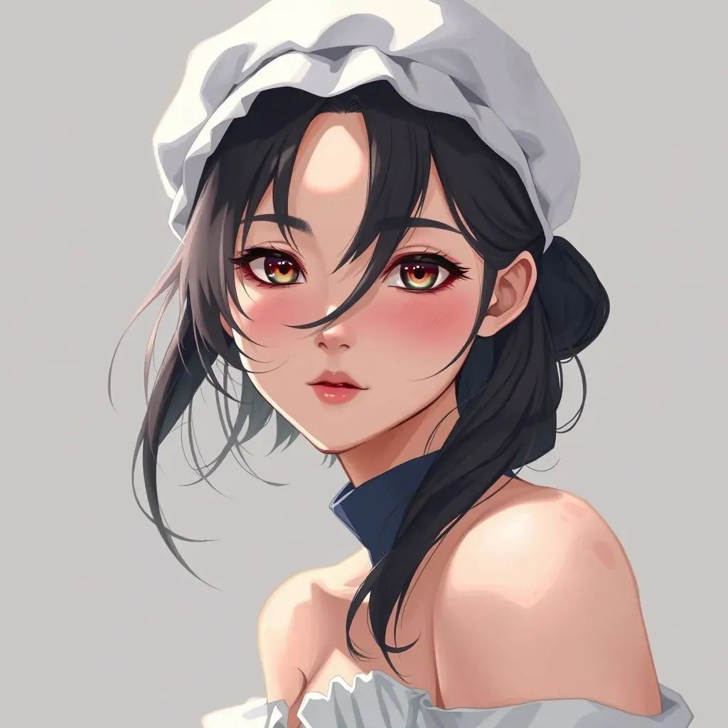  retrato de una mujer, estudio de arte contemporáneo, estudio de arte de fondo, sonrisa que nutre, pintura digital, artstation, arte conceptual de anime, suave, enfoque nítido, ilustración, rihito takarai, kozue amano, akane shimizu