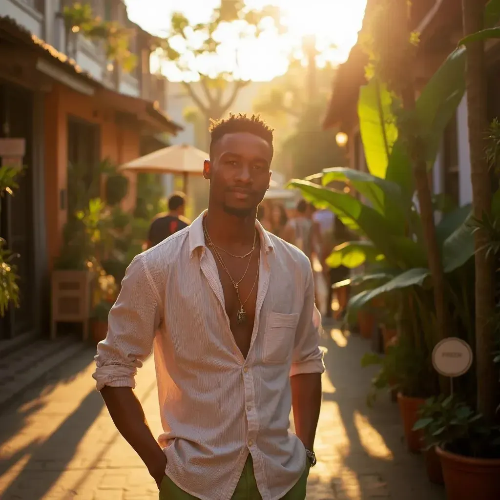  un hombre vestido con un atuendo de Instagram en Canggu en Bali, foto de Instagram, Instagram