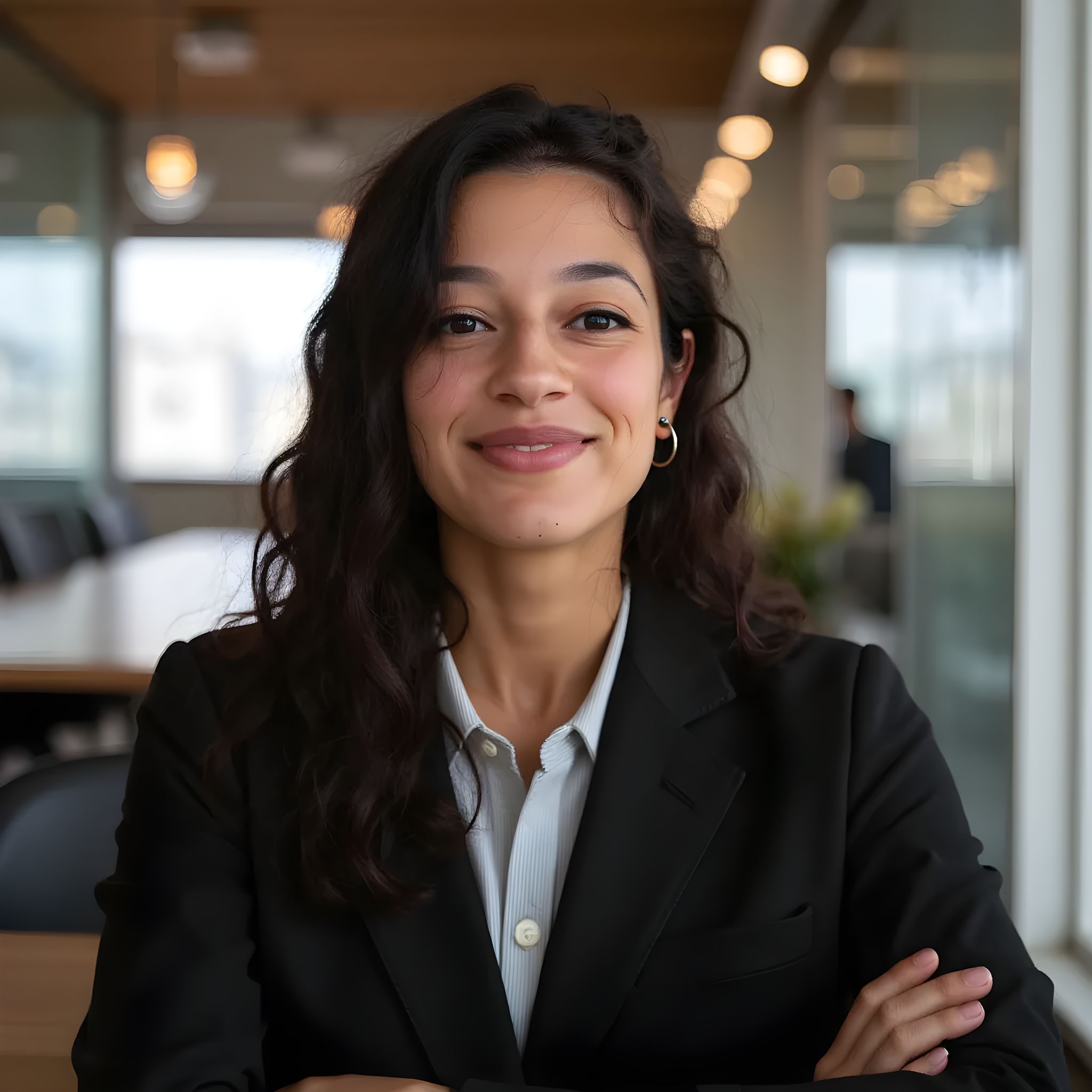 Foto de perfil realista para mujer - Corporativo